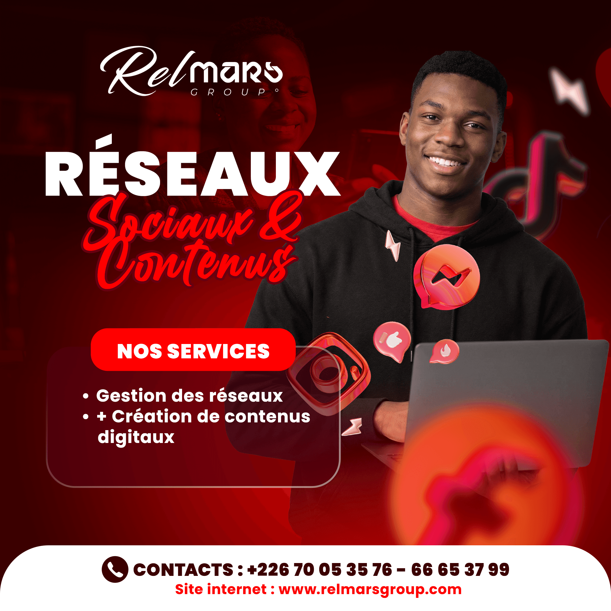 RESEAUX SOCIAUX & CONTENUS